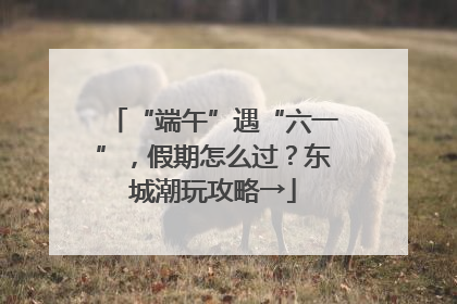 “端午”遇“六一”，假期怎么过？东城潮玩攻略→