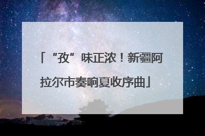 “孜”味正浓！新疆阿拉尔市奏响夏收序曲