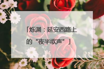 烁渊：延安西路上的“夜半歌声”