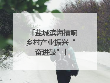 盐城滨海擂响乡村产业振兴“奋进鼓”