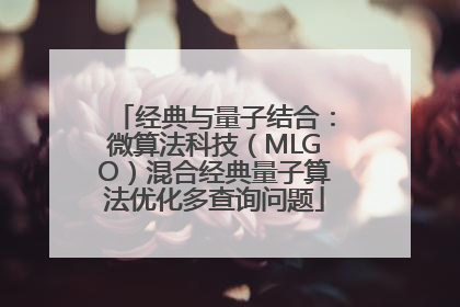 经典与量子结合：微算法科技（MLGO）混合经典量子算法优化多查询问题