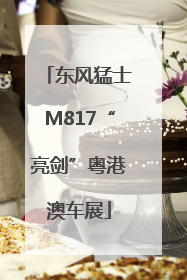 东风猛士M817“亮剑”粤港澳车展