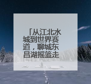 从江北水城到世界赛道，聊城东昌湖摇篮走出“龙舟梦之队”