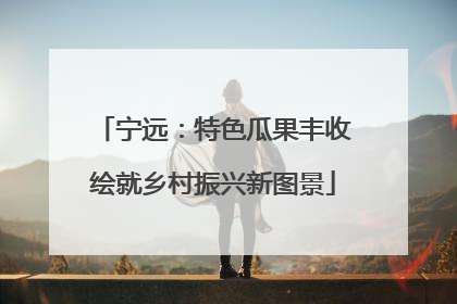 宁远：特色瓜果丰收绘就乡村振兴新图景