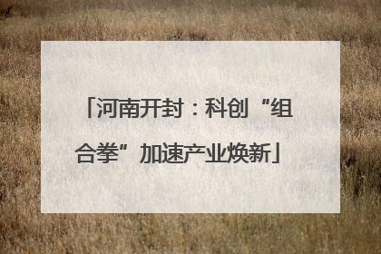 河南开封：科创“组合拳”加速产业焕新