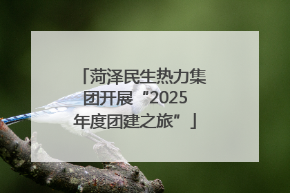 菏泽民生热力集团开展“2025年度团建之旅”