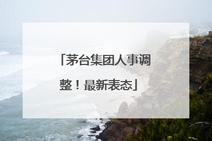 茅台集团人事调整！最新表态
