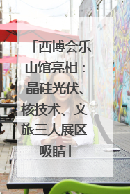 西博会乐山馆亮相：晶硅光伏、核技术、文旅三大展区吸睛