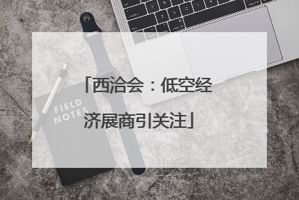 西洽会：低空经济展商引关注