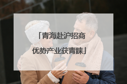 青海赴沪招商 优势产业获青睐