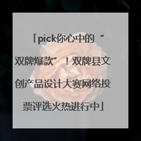 pick你心中的“双牌爆款”！双牌县文创产品设计大赛网络投票评选火热进行中